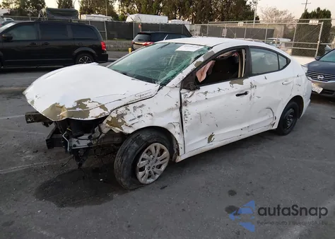 2020 Hyundai Elantra Se z USA, uszkodzony, nr VIN 5NPD74LF5LH499051
